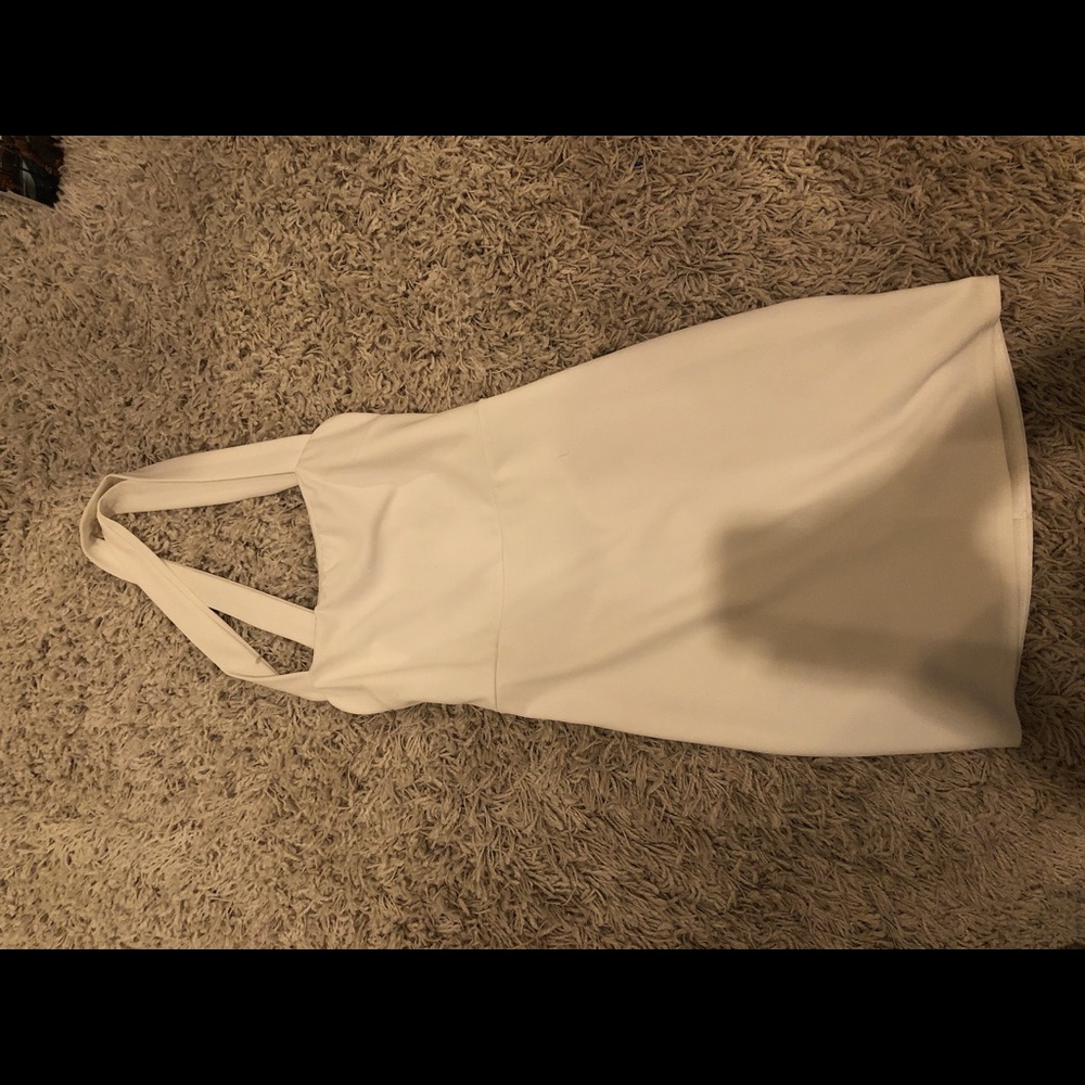 NWOT, white cocktail dress
